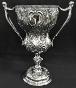 Victorian Sterling Silver Presentation Cup/Trophy