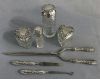 Victorian Sterling Silver Vanity Set In The Original Presentation Case