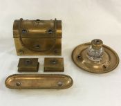 Victorian Five Piece Desk Set