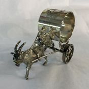 Victorian Silver-Plate Figural Napkin Ring