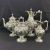 Victorian Silver Plate 4 Piece Tea Set