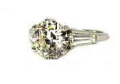 Vintage 2.45ct Diamond Ring