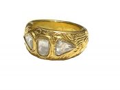 Vintage 3 Diamond Ring