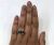 Vintage 3 Sapphire and Diamond Ring