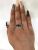 Vintage 3 Sapphire and Diamond Ring