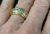 Vintage 5 Diamond Ring