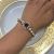 Vintage Amethyst and Pearl Bracelet