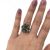Vintage Aquamarine Diamond Seed Pearl Ring