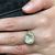 Vintage Aquamarine Solitaire Ring