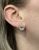 Vintage Aquamarine and Diamond Earrings