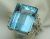 Vintage Aquamarine and Diamond Ring