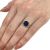 Vintage Art Deco Inspired Sapphire and Diamond Ring