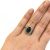 Vintage Cabochon Sapphire and Diamond Ring