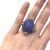 Vintage Chalcedony and Diamond Ring