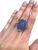 Vintage Chalcedony and Diamond Ring