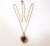 Vintage Citrine and Pearl Heart Pendant