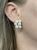 Vintage Cultured Pearl Cluster 14kt Earrings