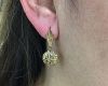 Vintage Diamond Drop Earrings