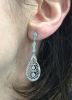 Vintage Diamond Drop Earrings