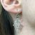 Vintage Diamond Drop Earrings
