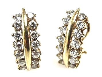 Vintage Diamond Earrings
