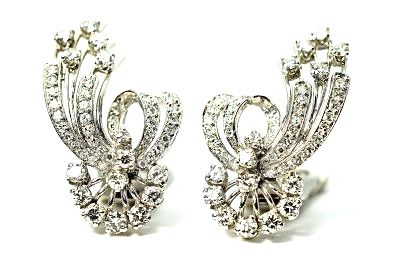 Vintage Diamond Earrings