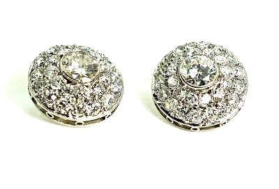 Vintage Diamond Earrings