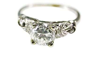 Vintage Diamond Engagement Ring