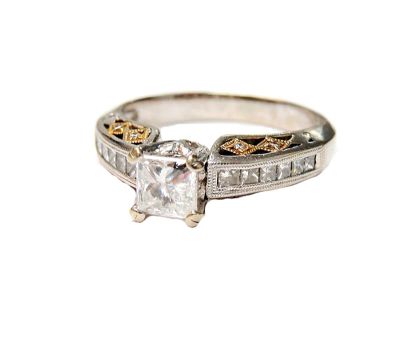 Vintage Diamond Engagement Ring