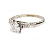 Vintage Diamond Engagement Ring
