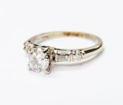 Vintage Diamond Engagement Ring