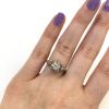 Vintage 0.95ct Diamond Engagement Ring