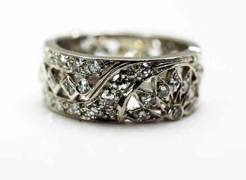 Vintage Diamond Eternity Band
