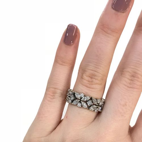 Vintage Diamond Eternity Band
