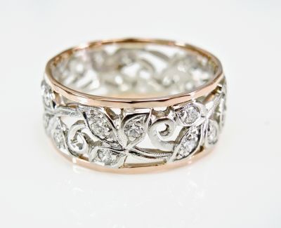 Vintage Diamond Eternity Band