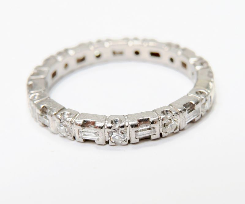 Vintage Diamond Eternity Band