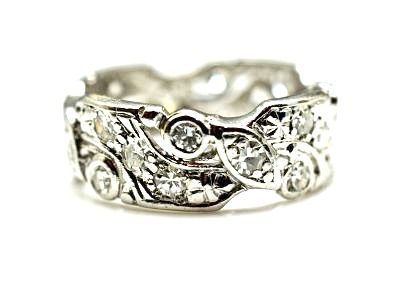 Vintage Diamond Eternity Band