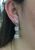 Vintage Diamond Lantern Drop Earrings