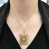 Vintage Diamond Locket Pendant