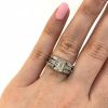 Vintage Emerald Cut Diamond Ring