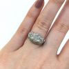 Vintage 1.40ct Diamond Platinum Engagement Ring