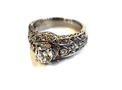 Vintage Diamond Ring Set