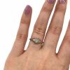 Vintage Diamond Solitaire Engagement Ring