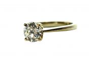 Vintage Diamond Solitaire Ring