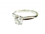 Vintage Diamond Solitaire Ring