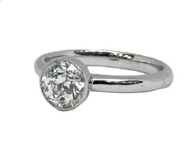 Vintage Diamond Solitaire Ring