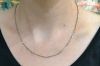 Vintage Diamond Station Necklace
