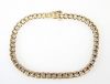 Vintage 3.06ct Diamond Tennis 10kt Bracelet