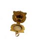 Vintage Diamond and Enamel Tiger Locket