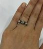 Vintage Diamond and Ruby Engagement Ring
